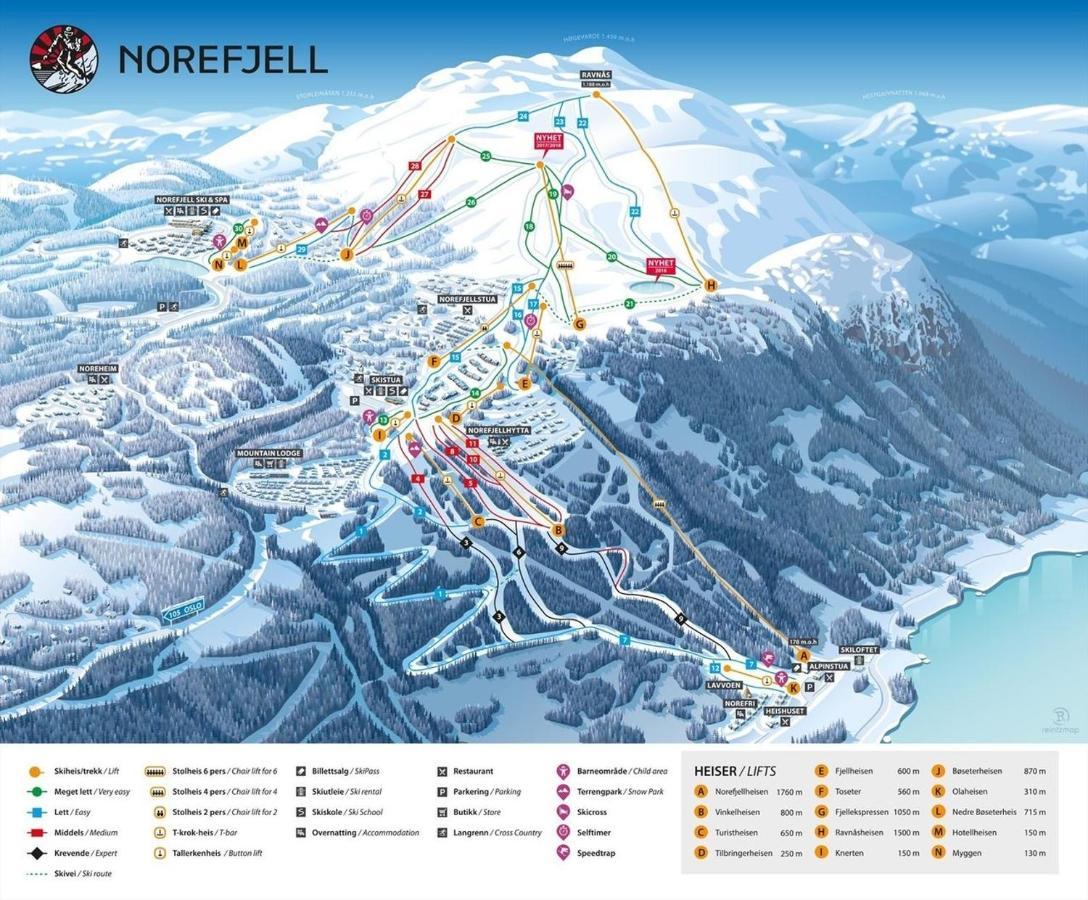 Norebu - Norefjell Noresund Eksteriør bilde